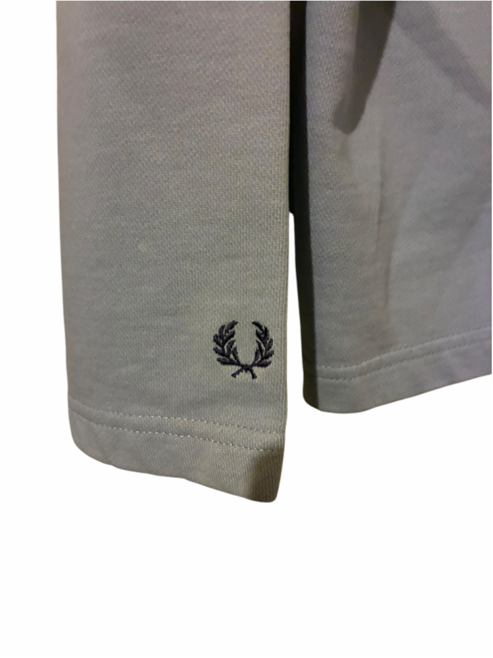 Men's Fred Perry Quarter Zip Sweatshirt blue / navy Size L - Picture 3 of 4